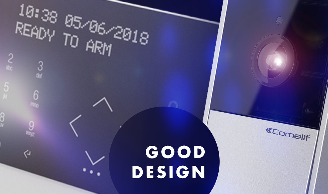 Doppio successo di Comelit al Good Design Award 2018